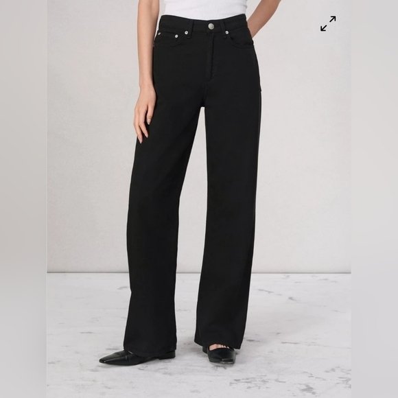 NWT Featherweight Logan Wide-Leg Mid-Rise Jean Size 28 by Rag and Bone - Picture 6 of 13